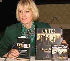 Human Rights Director, Leisa Goodman